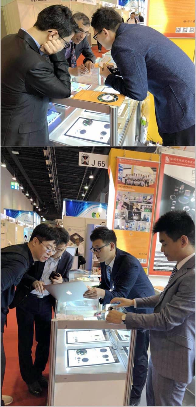 國外展會(huì)客戶了解濾光片產(chǎn)品